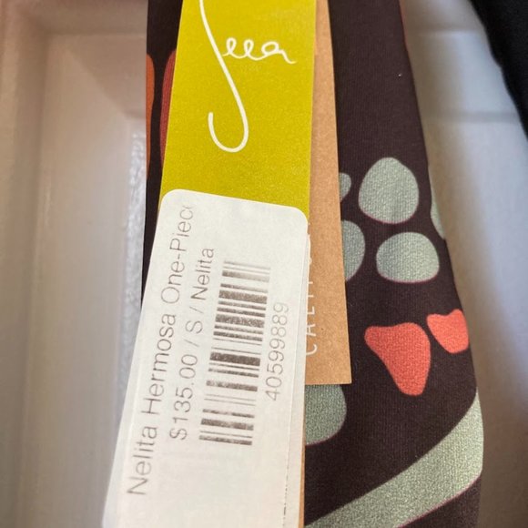 SOLD Seea Hermosa one-piece NWT, size small - Picture 8 of 8